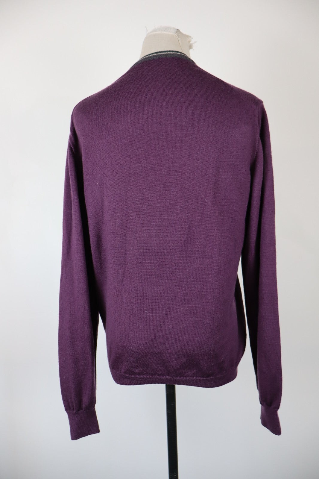 TRUSSARDI CARDIGAN MAGLIONE LANA DONNA TG L WOMAN CASUAL SWEATER WOOL VINTAGE