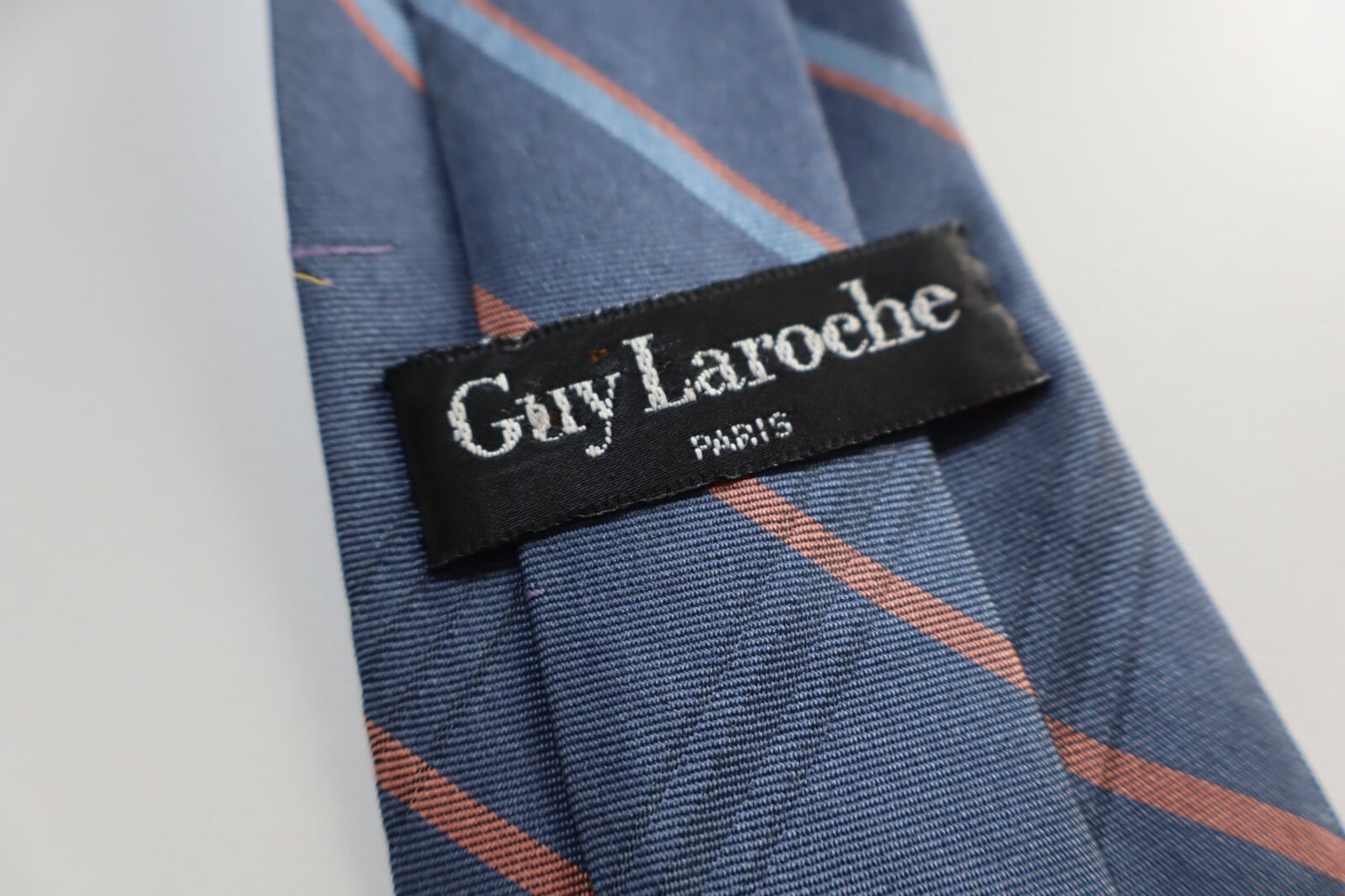 GUY LAROCHE 100% SILK TIE SETA CRAVATTA NECKTIE MADE IN ITALY CLASSIC