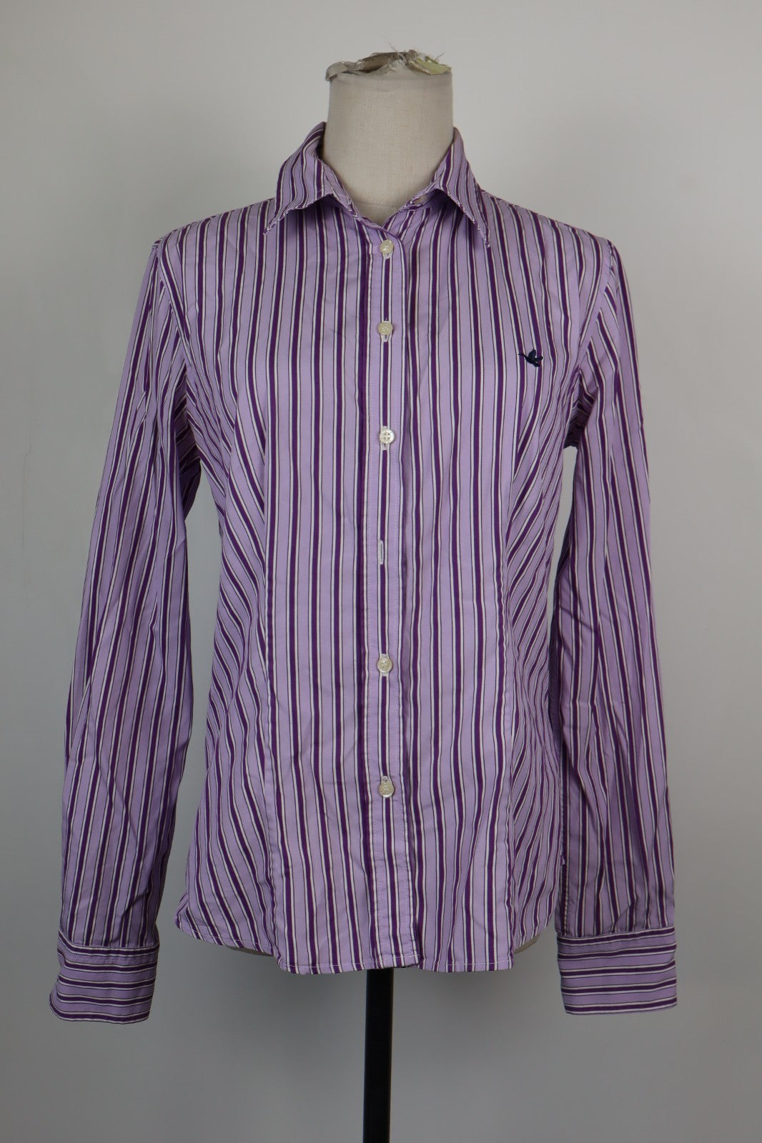 BROOKSFIELD CAMICIA  DONNA TG. 44 WOMAN SHIRT CASUAL VINTAGE COTONE