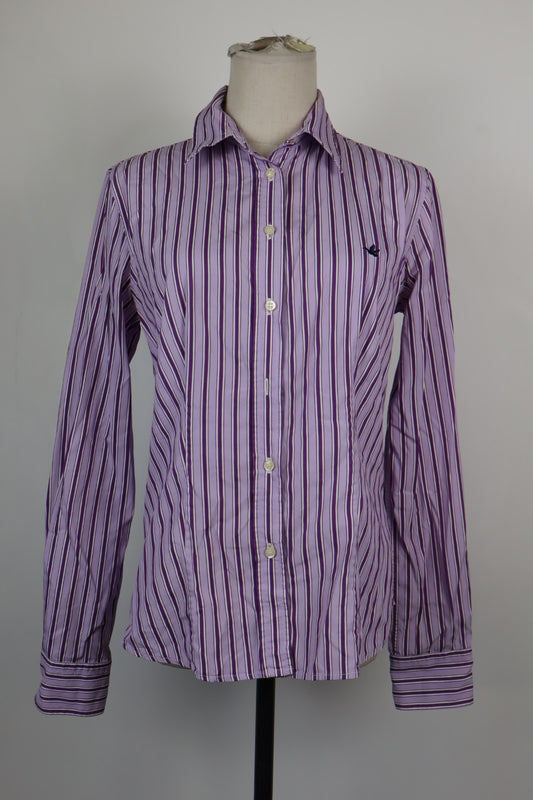 BROOKSFIELD CAMICIA  DONNA TG. 44 WOMAN SHIRT CASUAL VINTAGE COTONE