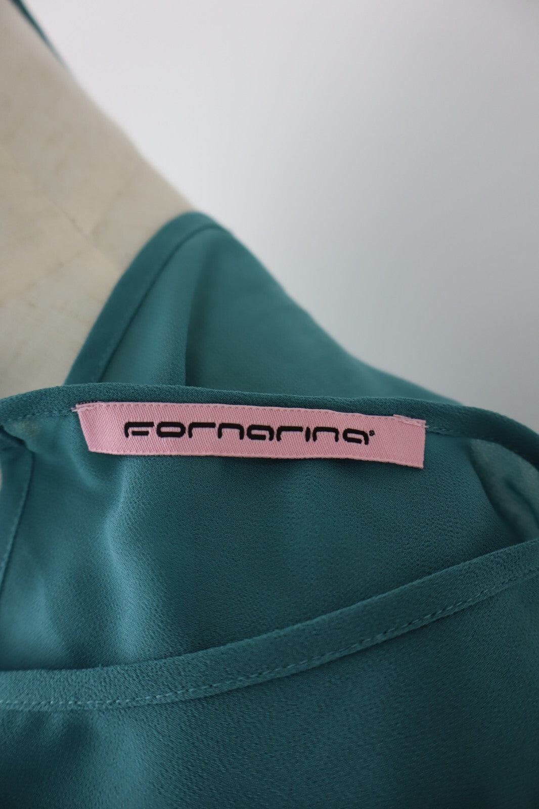 FORNARINA MAGLIA DONNA M / L WOMAN CASUAL VINTAGE T-SHIRT TOP TRASPARENTE