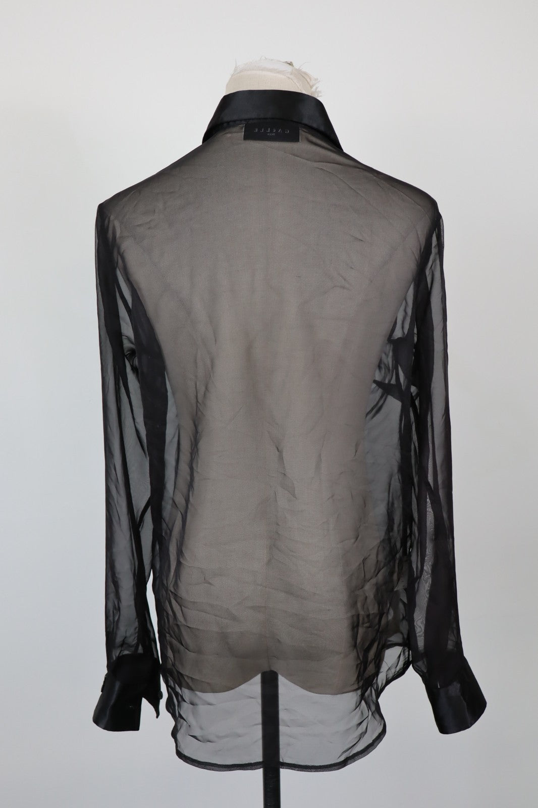 GAELLE CAMICIA DONNA TG. 40 WOMAN CASUAL VINTAGE SHIRT VELATO ELEGANTE