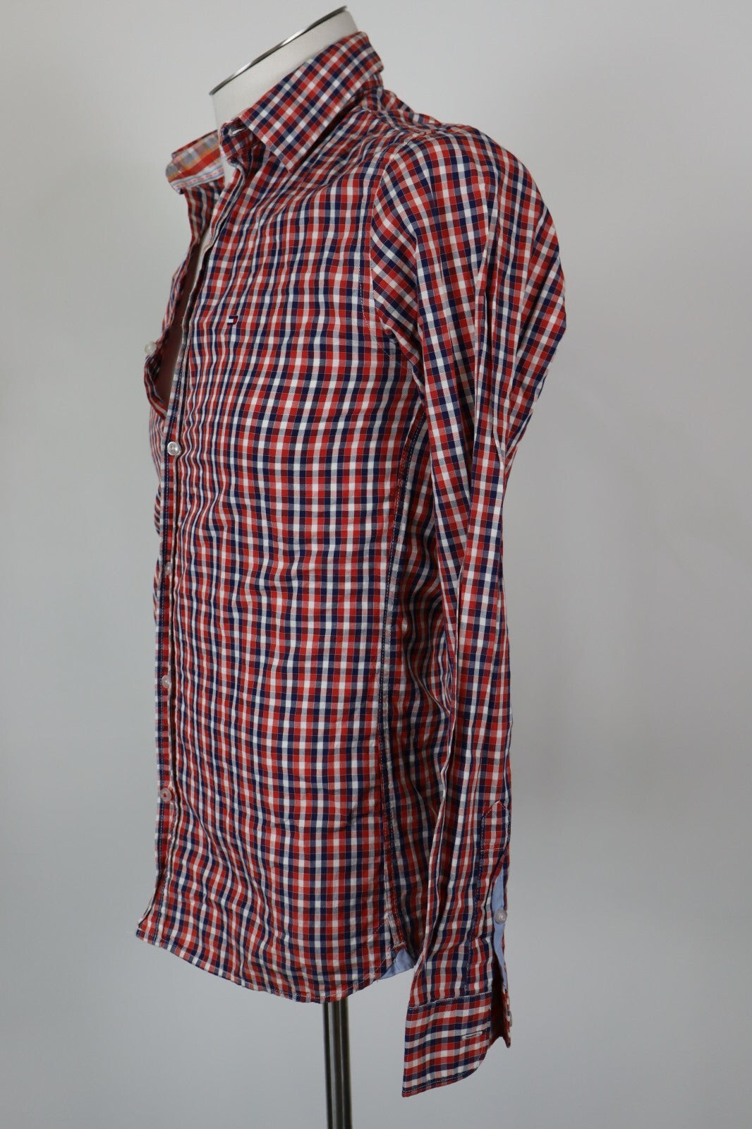 TOMMY HILFIGER DENIM CAMICIA UOMO COTONE TG. S MAN CASUAL VINTAGE SHIRT COTTON