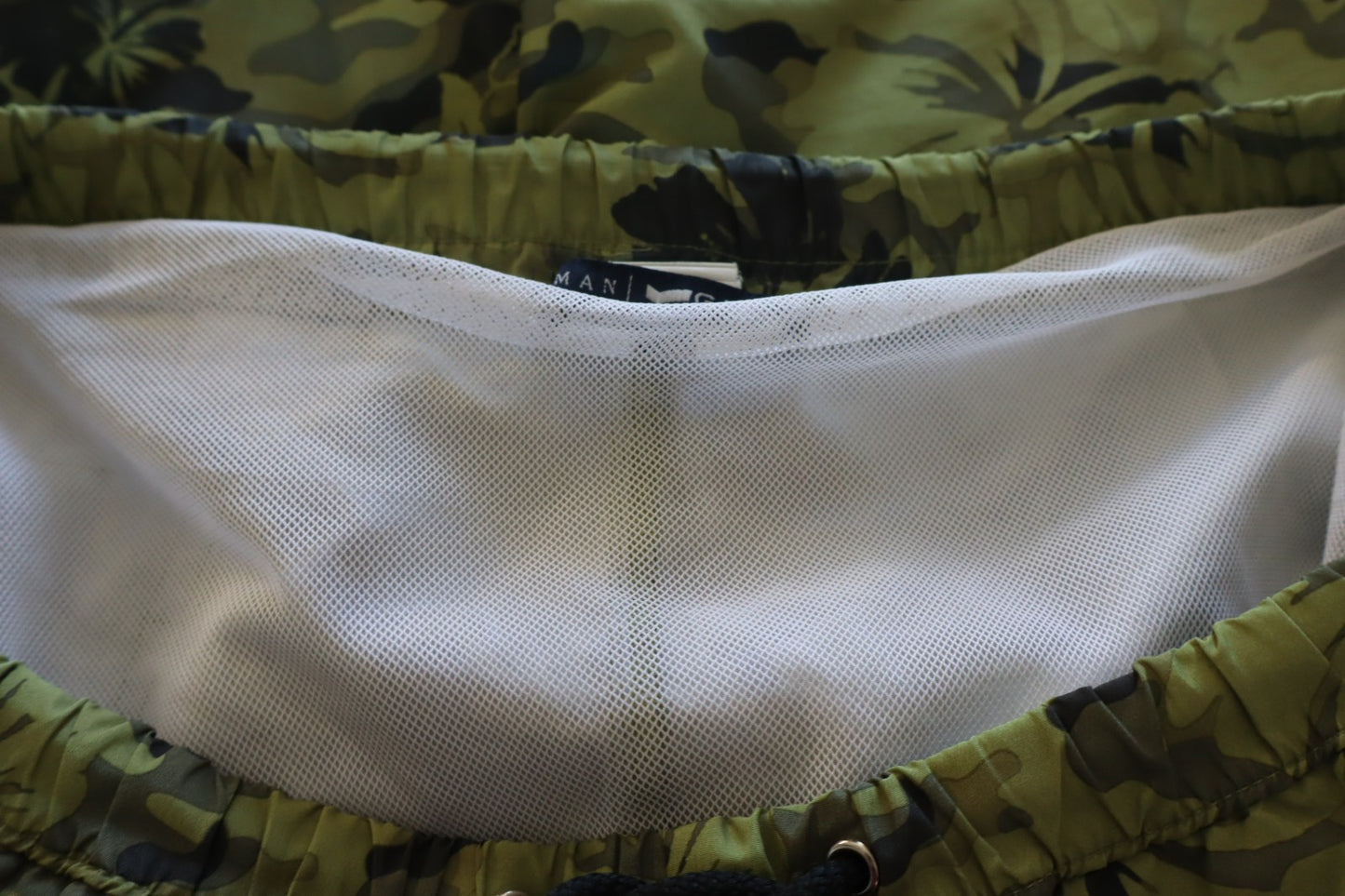 GAS COSTUME PANTALONCINO MARE UOMO TG S MEN SWIMSUIT VINTAGE CASUAL LOGO