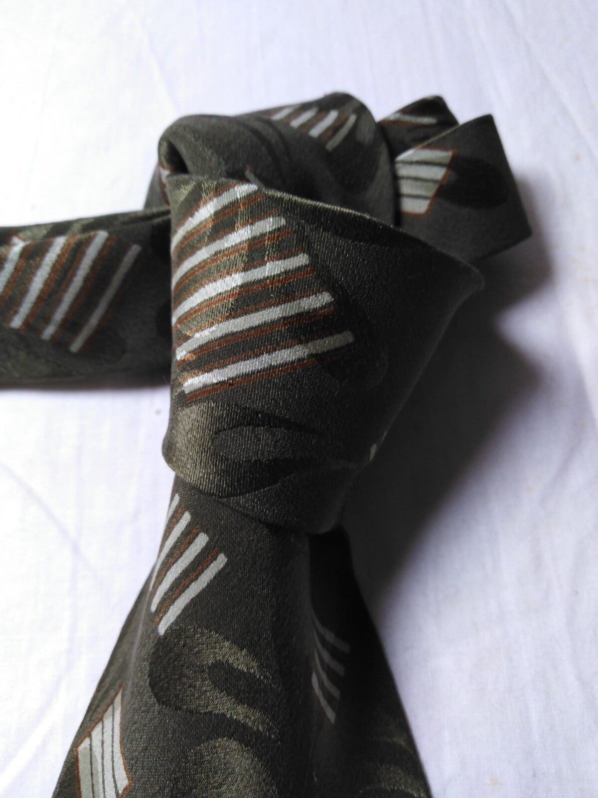 EMPORIO ARMANI 100% SILK TIE SETA CRAVATTA NECKTIE MADE IN ITALY