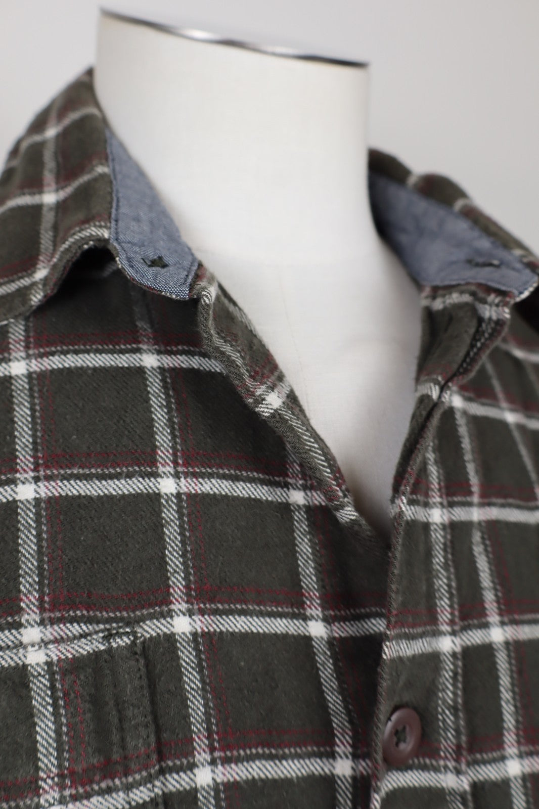 WRANGLER CAMICIA UOMO TG. L MAN CASUAL VINTAGE SHIRT COTONE COTTON MANICA LUNGA
