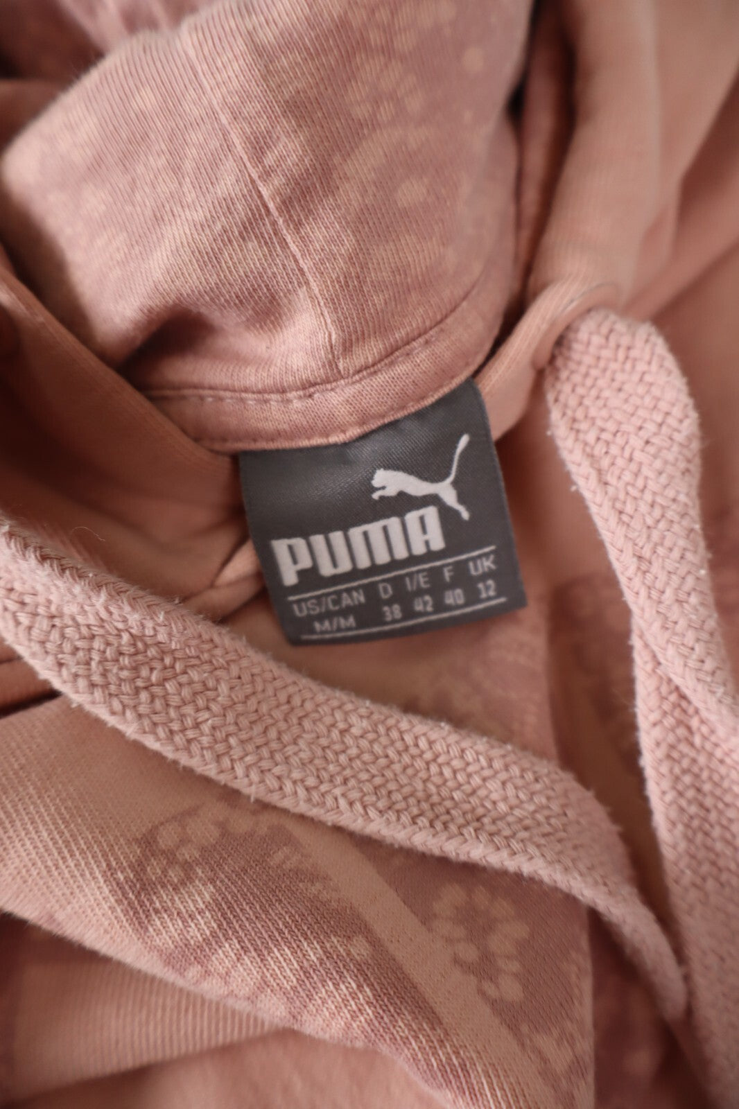 PUMA FELPA CAPPUCCIO DONNA Tg S 42 WOMEN CASUAL VINTAGE SPORT SWEATSHIRT
