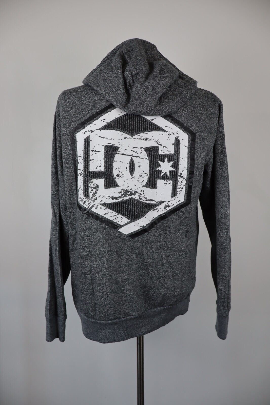 DC SHOES FELPA CAPPUCCIO UOMO Tg M MAN SPORT JACKET SWEATSHIRT VINTAGE