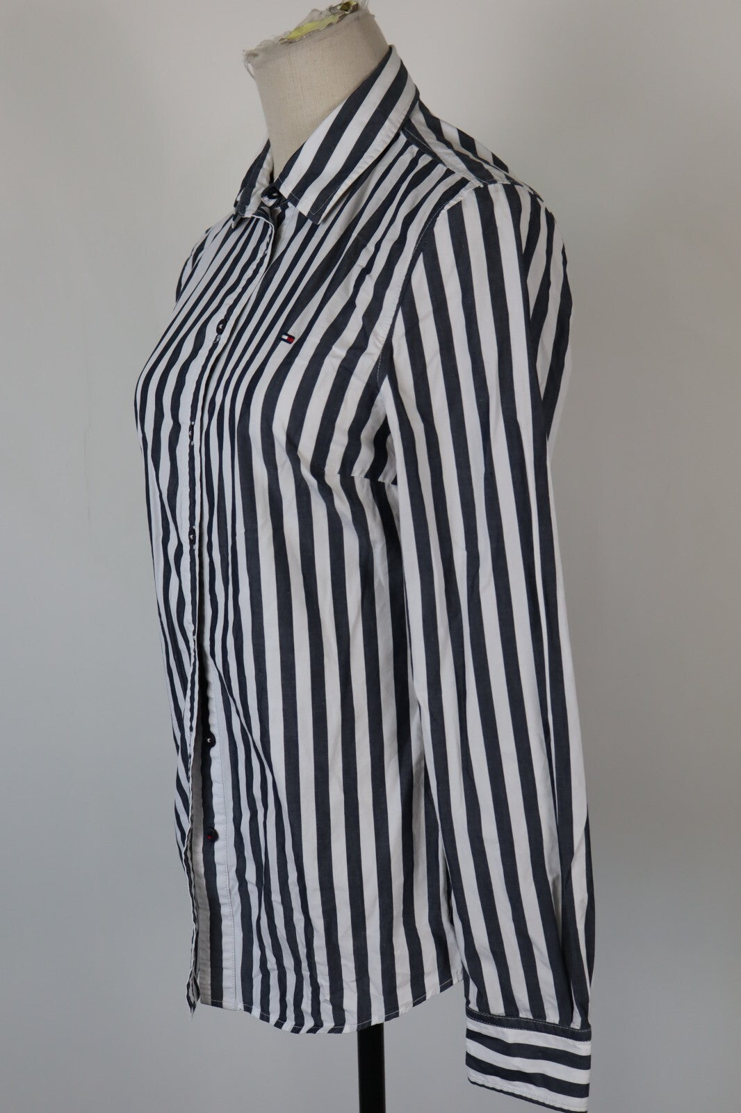 TOMMY HILFIGER CAMICIA COTONE DONNA TG. 34 WOMAN COTTON SHIRT CASUAL VINTAGE
