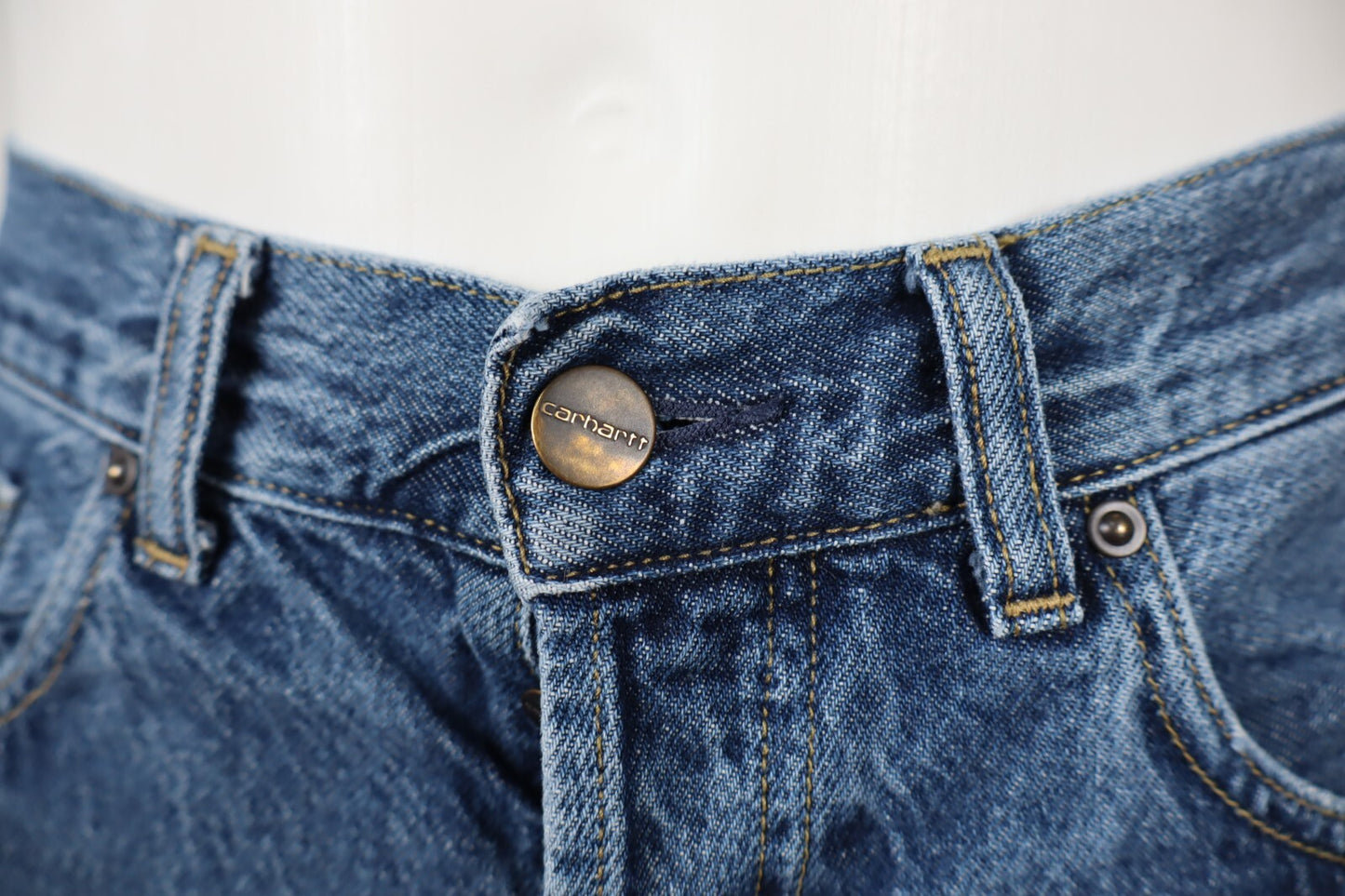 CARHARTT JEANS PANTALONE UOMO CASUAL W29 L32 MAN VINTAGE PANTS DENIM