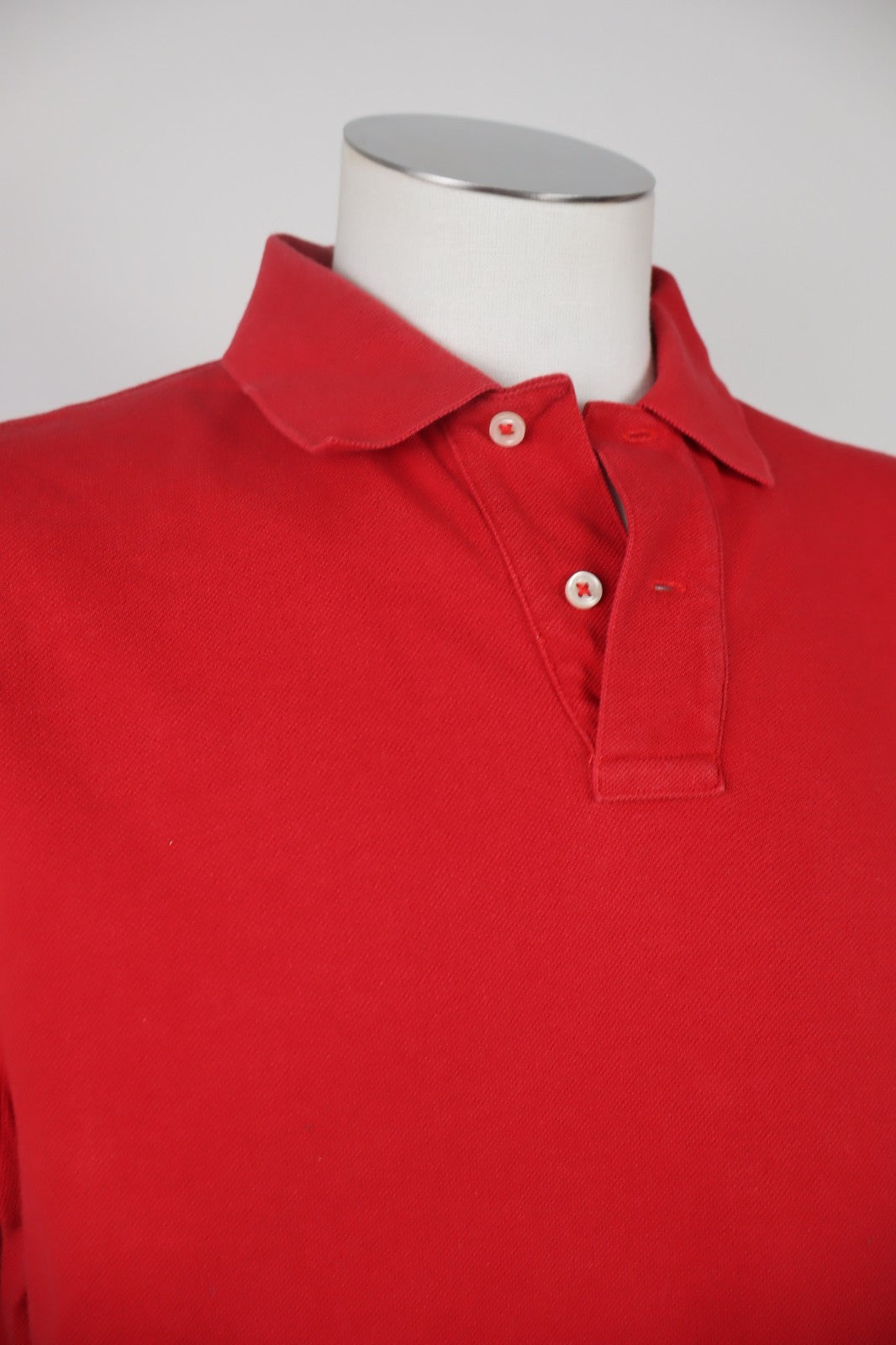 RALPH LAUREN MAGLIA POLO UOMO COTONE TG XL MAN COTTON SHIRT VINTAGE CASUAL
