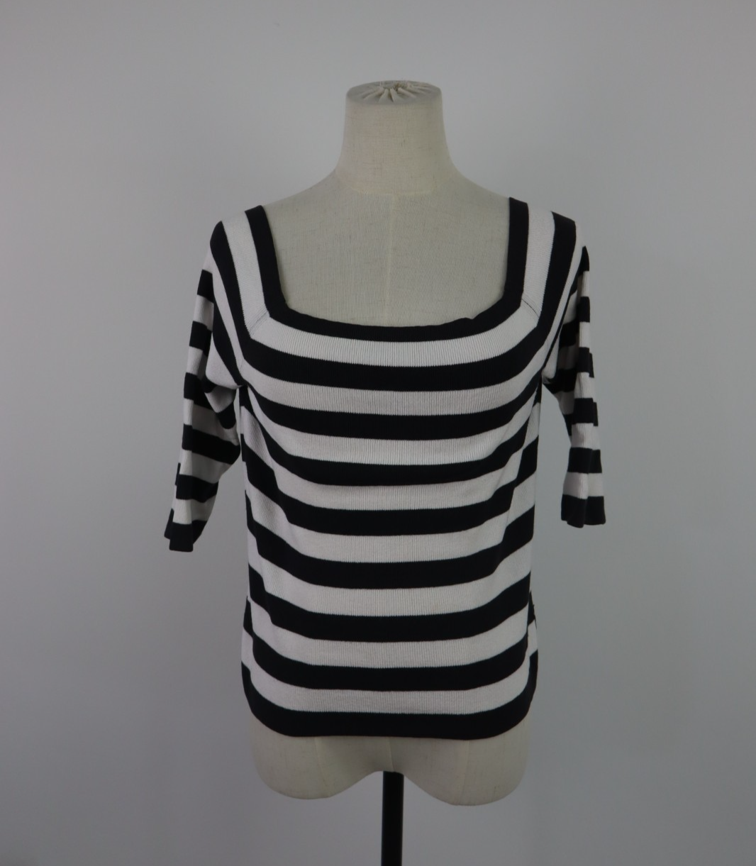 ARMANI JEANS MAGLIA DONNA TG. 40 WOMAN CASUAL VINTAGE T-SHIRT TOP A RIGHE