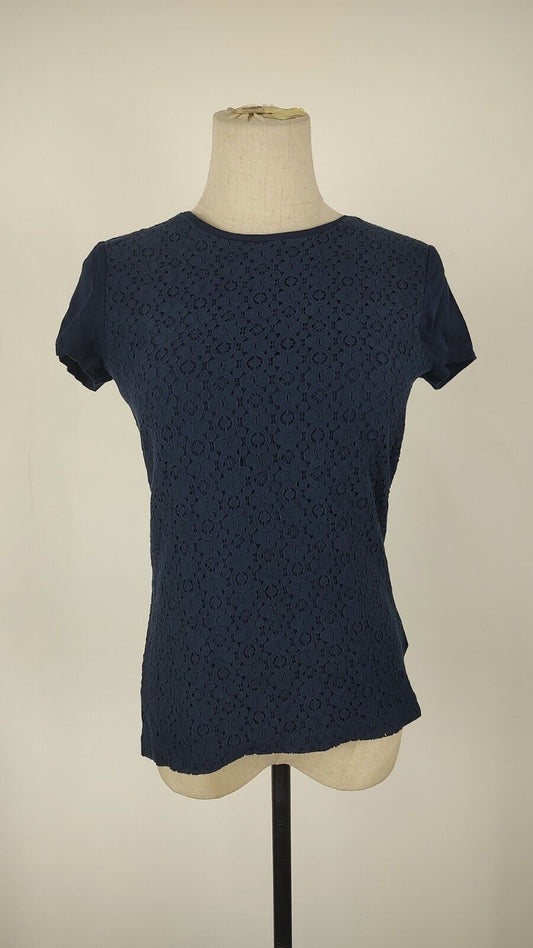 LAUREN RALPH LAUREN MAGLIA DONNA TG. XS WOMAN CASUAL VINTAGE T-SHIRT COTONE