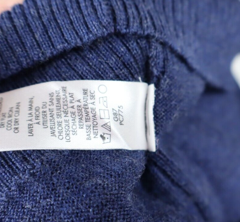 CALVIN KLEIN MAGLIONE MAGLIA LANA MERINOS VINTAGE UOMO Tg 2XL MAN SWEATER CASUAL