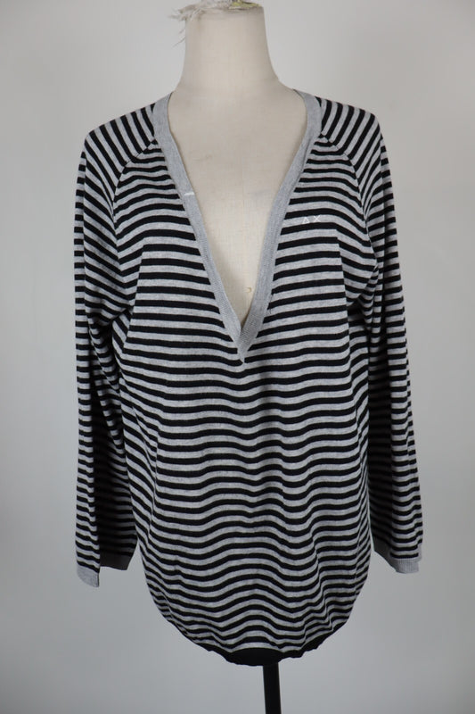 SUN68 MAGLIONE MAGLIA DONNA Tg. L WOMAN COTTON COTONE CASUAL SWEATER