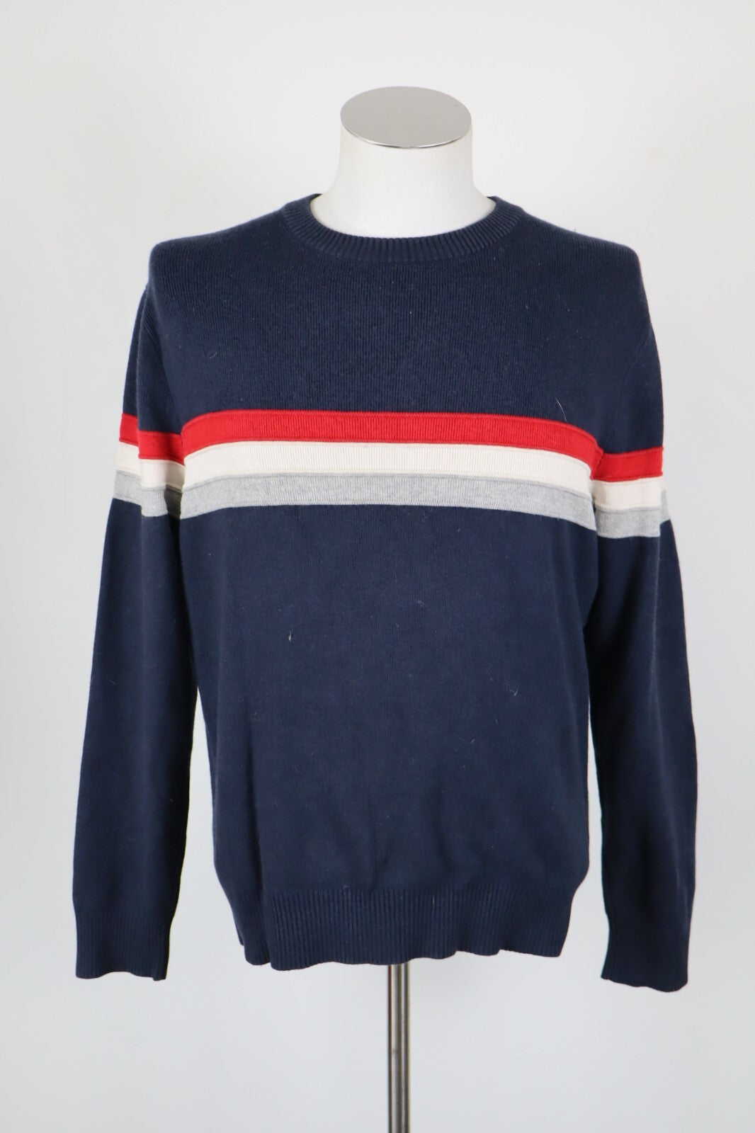 TOMMY HILFIGER MAGLIONE LANA WOOL VINTAGE UOMO Tg. S MAN SWEATER CASUAL