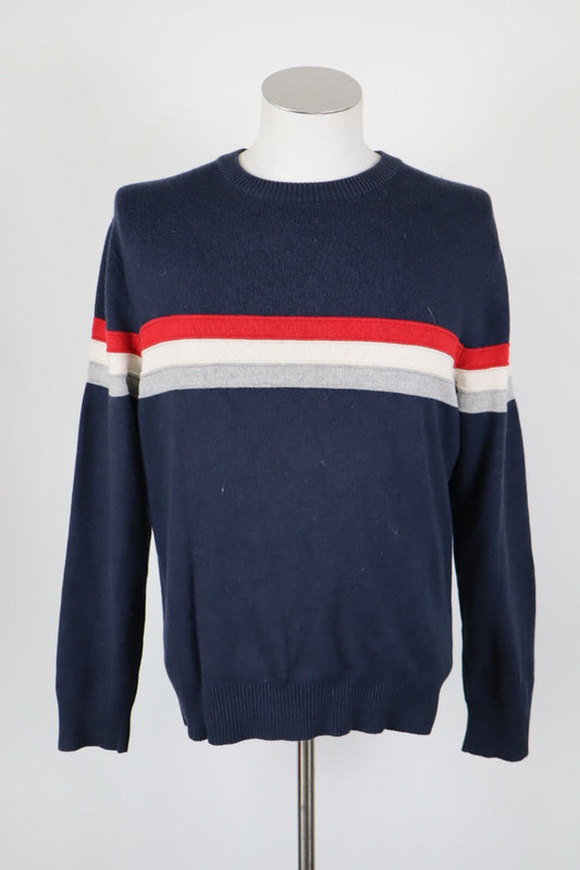 TOMMY HILFIGER MAGLIONE LANA WOOL VINTAGE UOMO Tg. S MAN SWEATER CASUAL