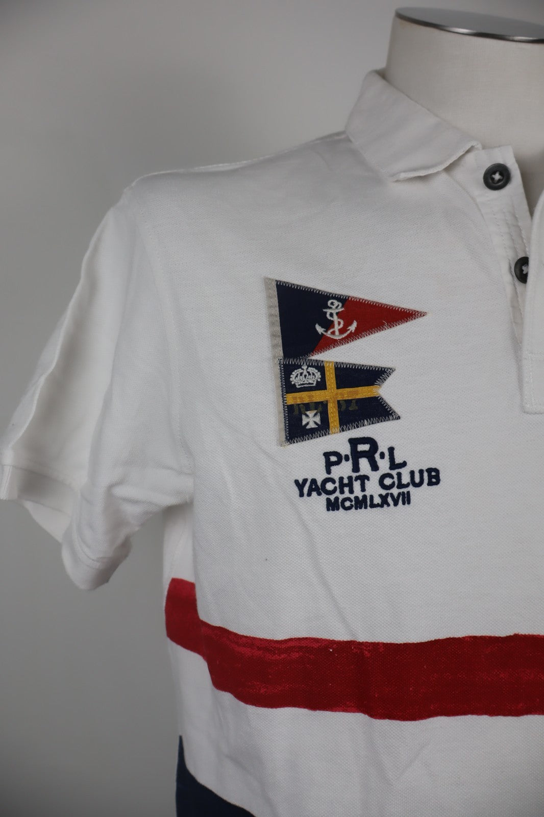 RALPH LAUREN MAGLIA POLO UOMO COTONE TG. L MAN COTTON SHIRT LOGO CASUAL LOGO