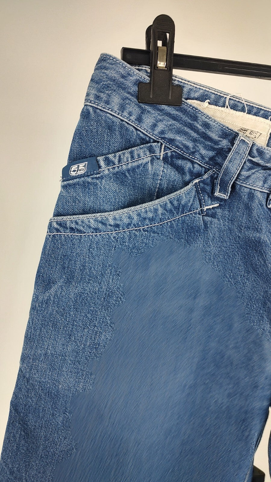 55 DSL PANTALONE JEANS SHORTS UOMO W28 MAN VINTAGE CASUAL PANTS