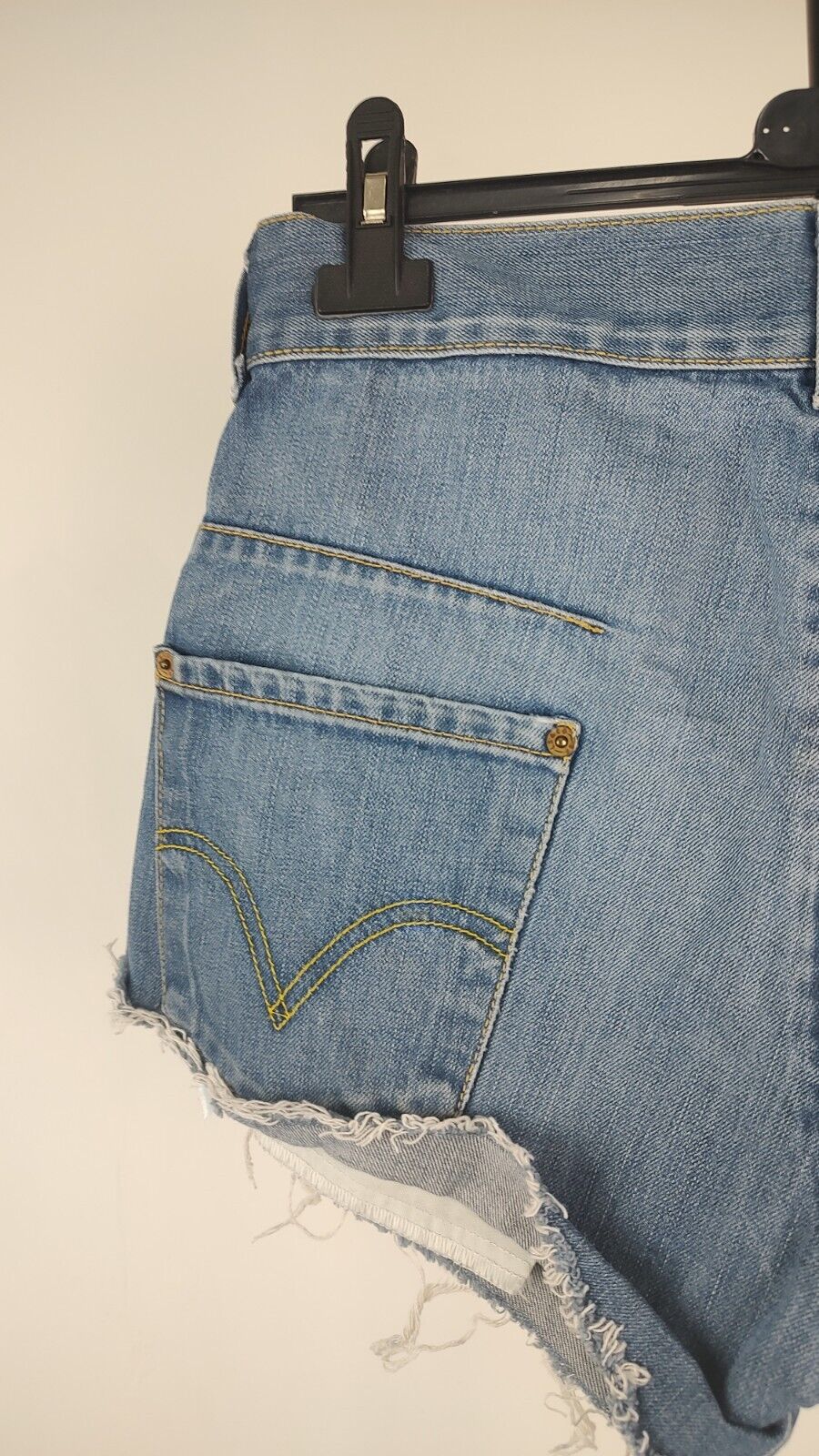 LEVI'S PANTALONCINO DENIM JEANS DONNA TG W29 WOMAN VINTAGE SHORTS