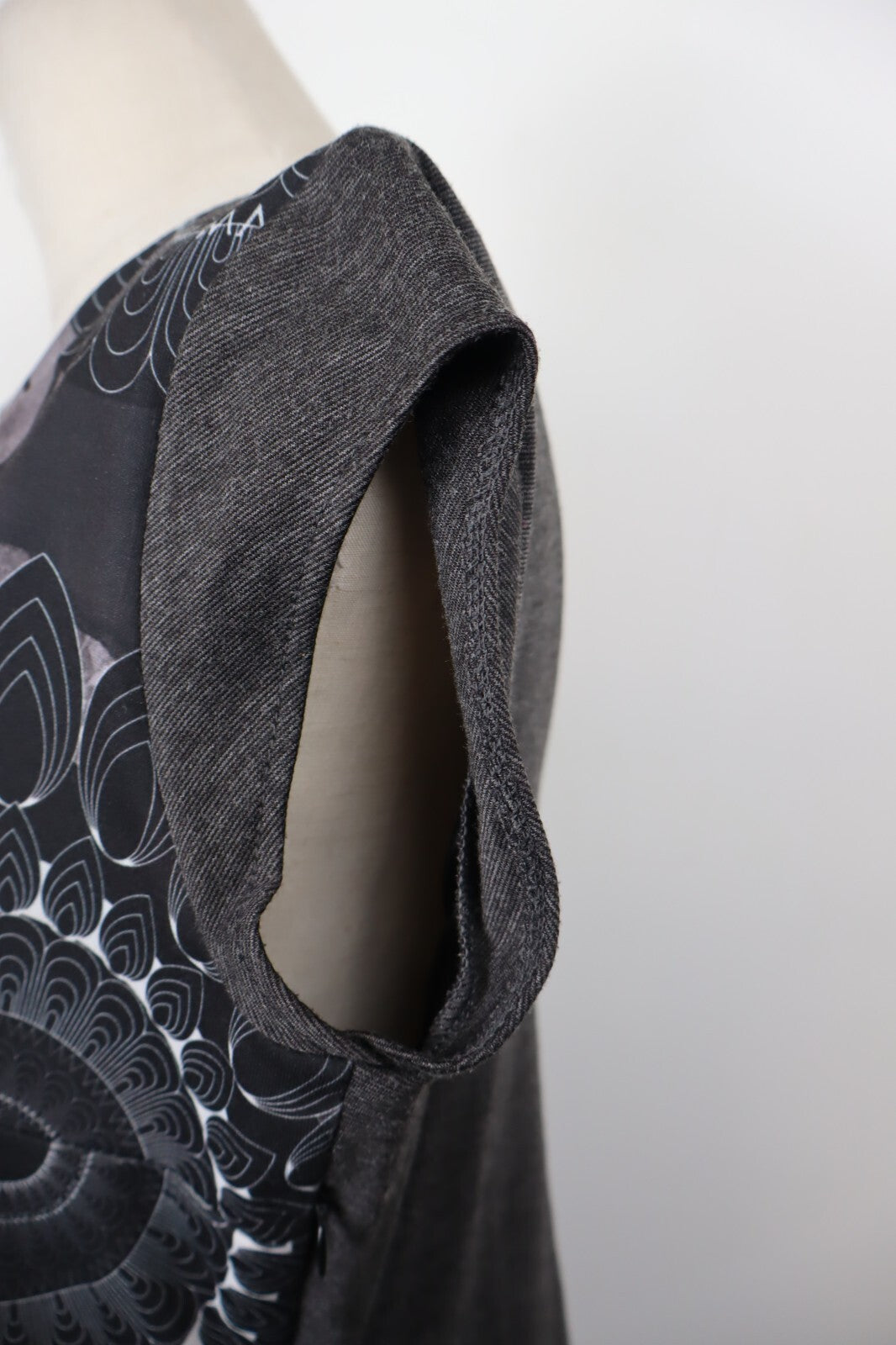 DESIGUAL YES!! VESTITO ABITO DONNA TG. XL WOMAN CASUAL VINTAGE DRESS