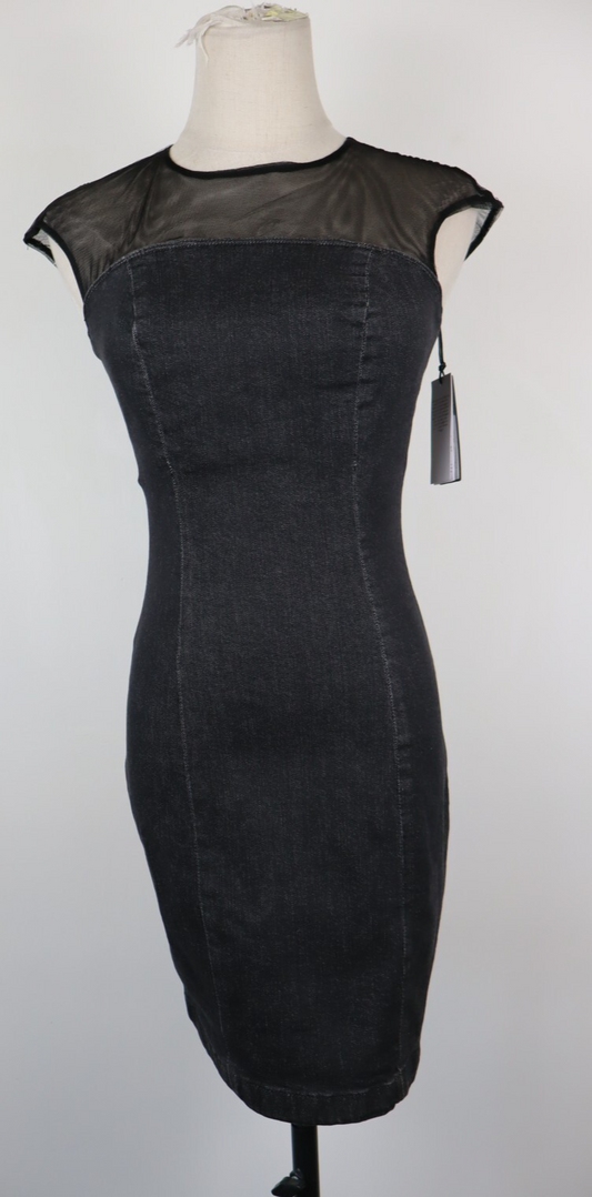 GUESS LOS ANGELES VESTITO ABITO DONNA TG. 3 WOMAN CASUAL VINTAGE DRESS CON TAG