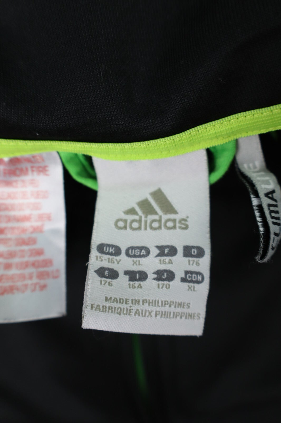 ADIDAS GIACCA SPORTIVA UOMO Tg. 16 ANNI MAN CASUAL SPORT JACKET VINTAGE RAGAZZO