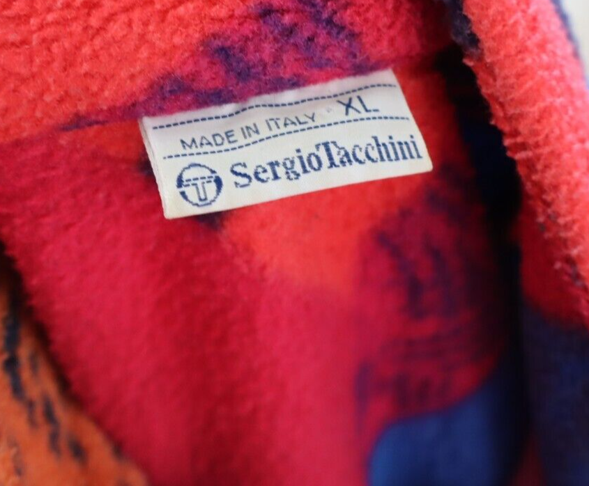 SERGIO TACCHINI '80S FELPA UOMO XL MAN SWEATSHIRT MAGLIA CASUAL VINTAGE