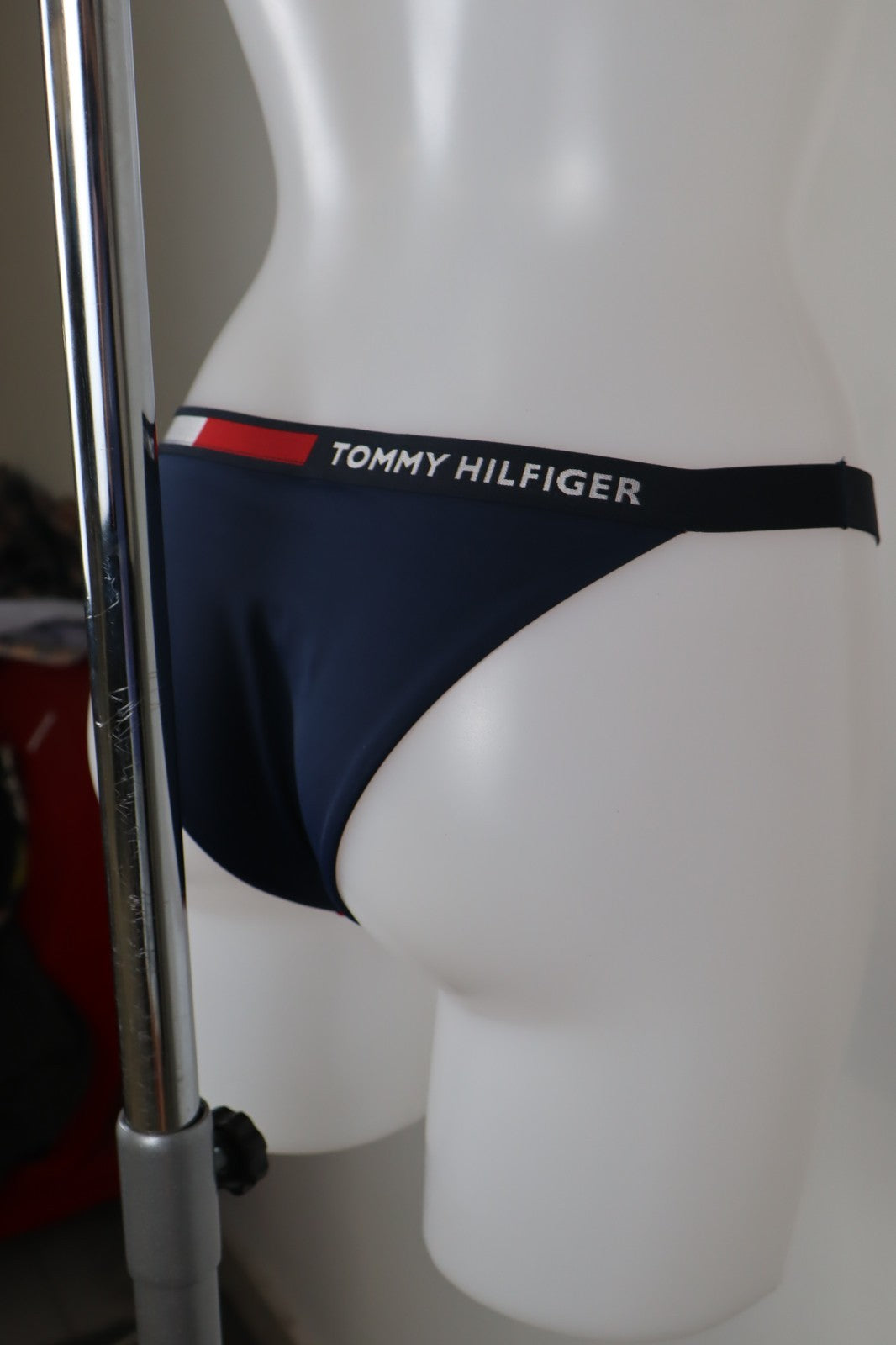 COSTUME TOMMY HILFIGER SLIP DONNA TG S WOMAN SWIMSUIT CASUAL VINTAGE