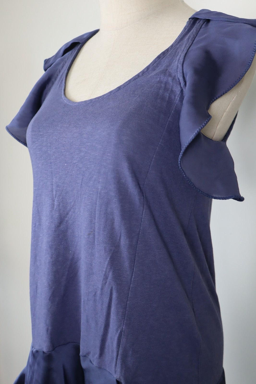 LIU JO JEANS VESTITO DONNA TG. XS WOMAN CASUAL VINTAGE DRESS ABITO VISCOSA