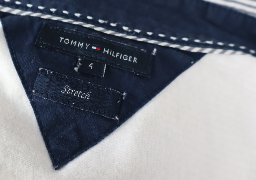 TOMMY HILFIGER CAMICIA  DONNA TG. 4 WOMAN SHIRT CASUAL VINTAGE COTONE COTTON