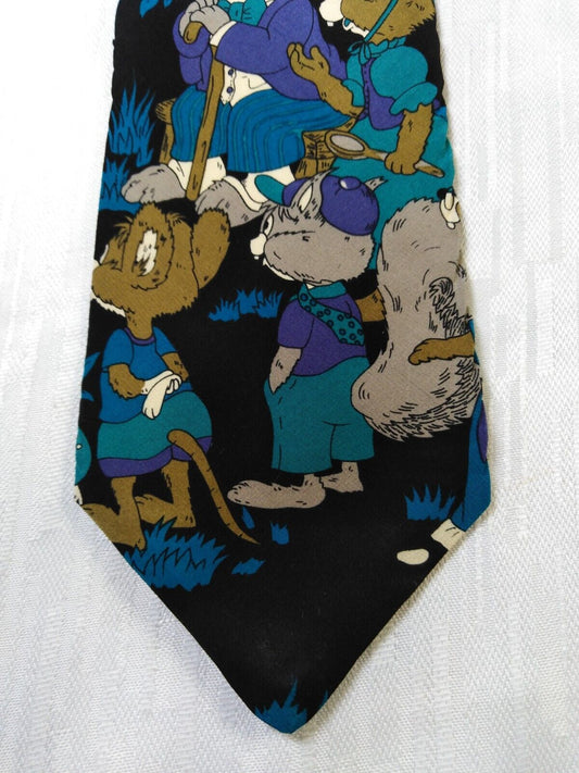 UGO CASSINI 100%  SILK TIE SETA CRAVATTA NECKTIE MADE IN ITALY