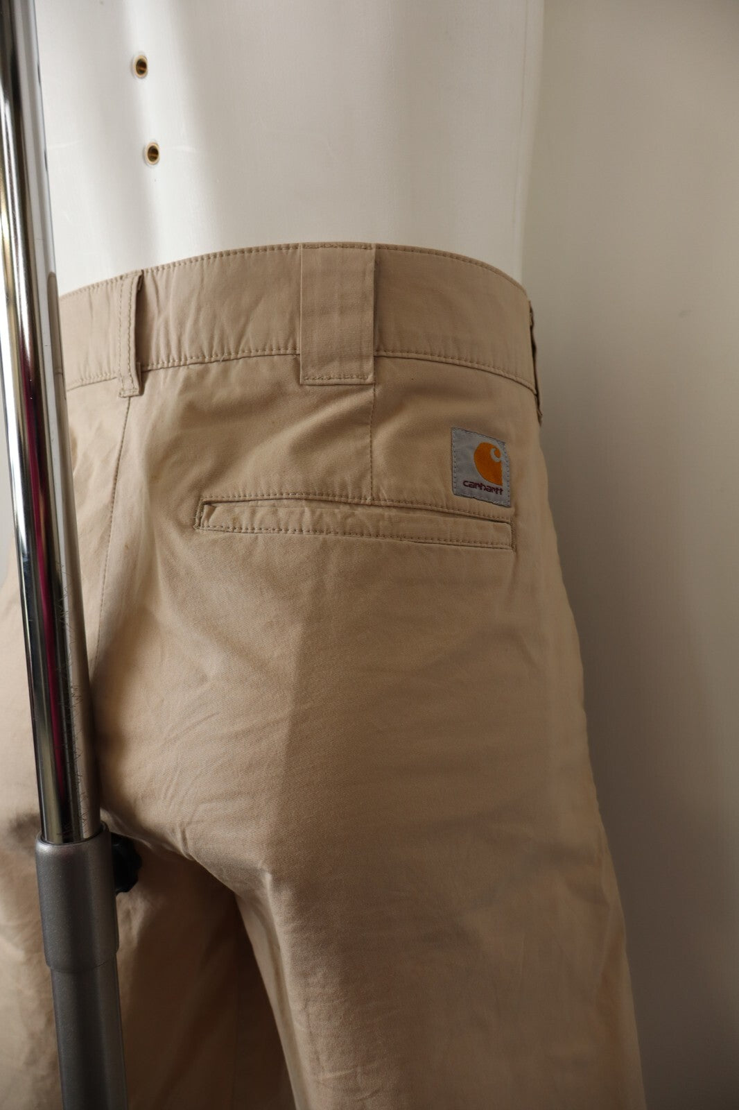 CARHARTT BERMUDA PANTALONE SHORTS UOMO W32 MAN VINTAGE CASUAL PANTS COTONE