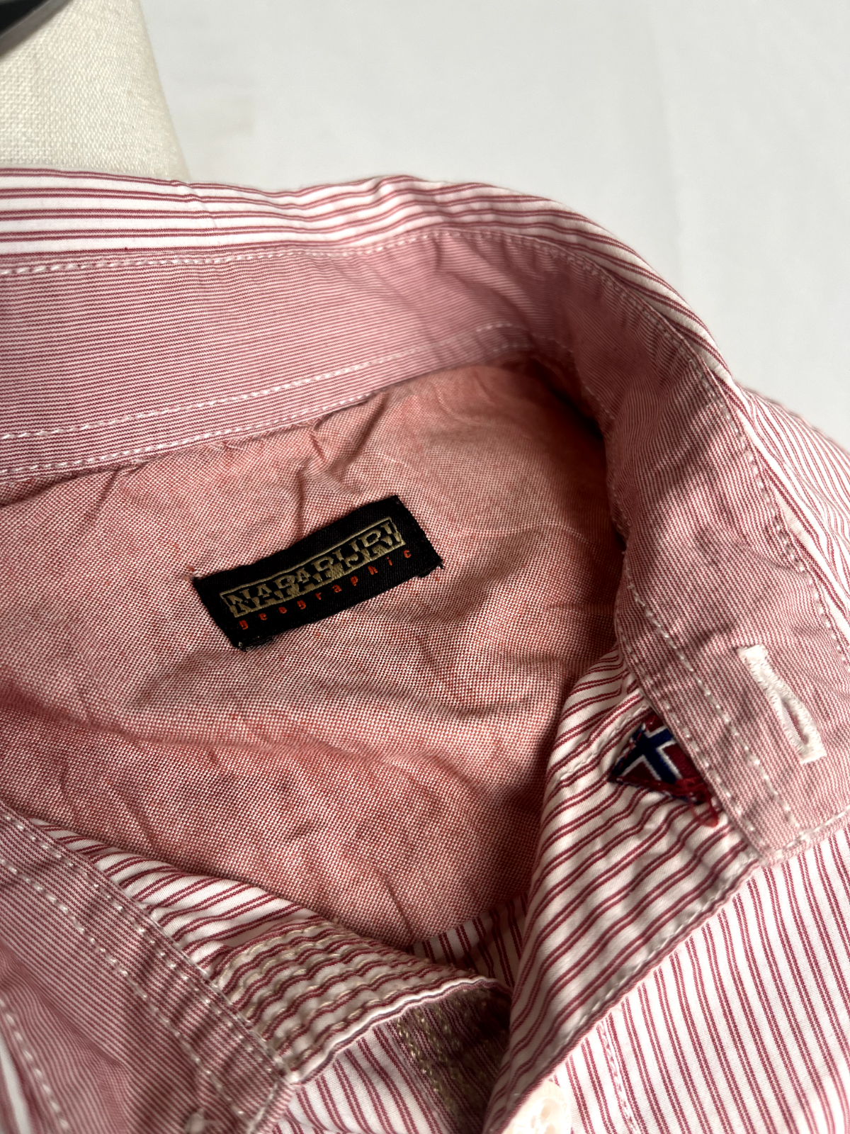 NAPAPIJRI CAMICIA UOMO COTONE TG. S MAN CASUAL VINTAGE COTTON SHIRT