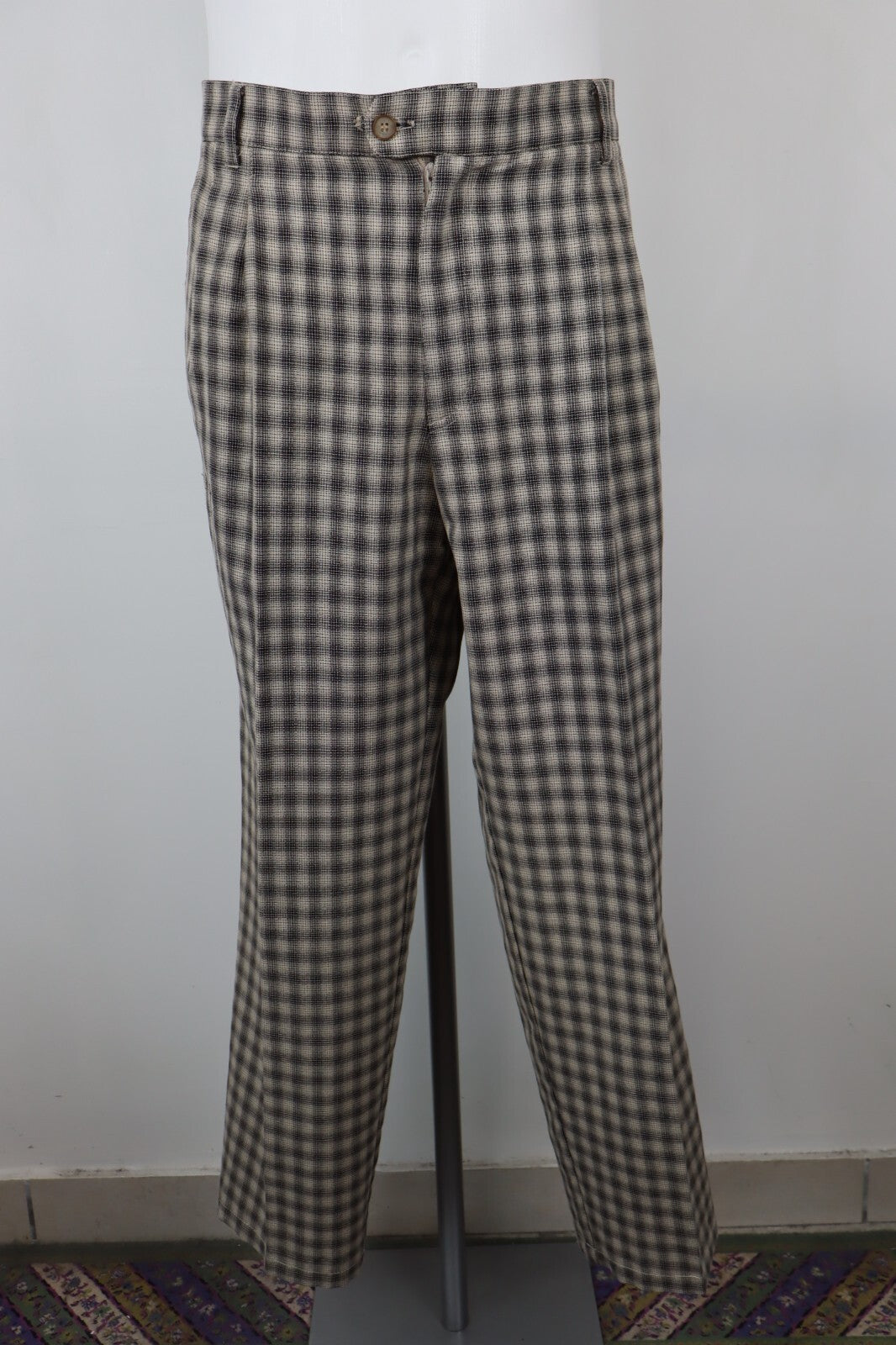 SERGIO TACCHINI PANTALONE CASUAL UOMO TG50 MEN VINTAGE PANTS COTONE COTTON