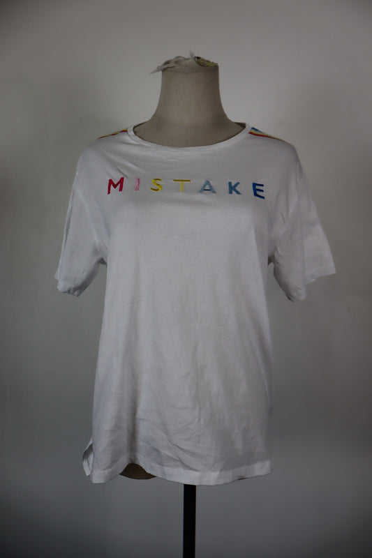 DONDUP MAGLIA DONNA TG. S WOMAN CASUAL VINTAGE T- SHIRT TOP COTONE