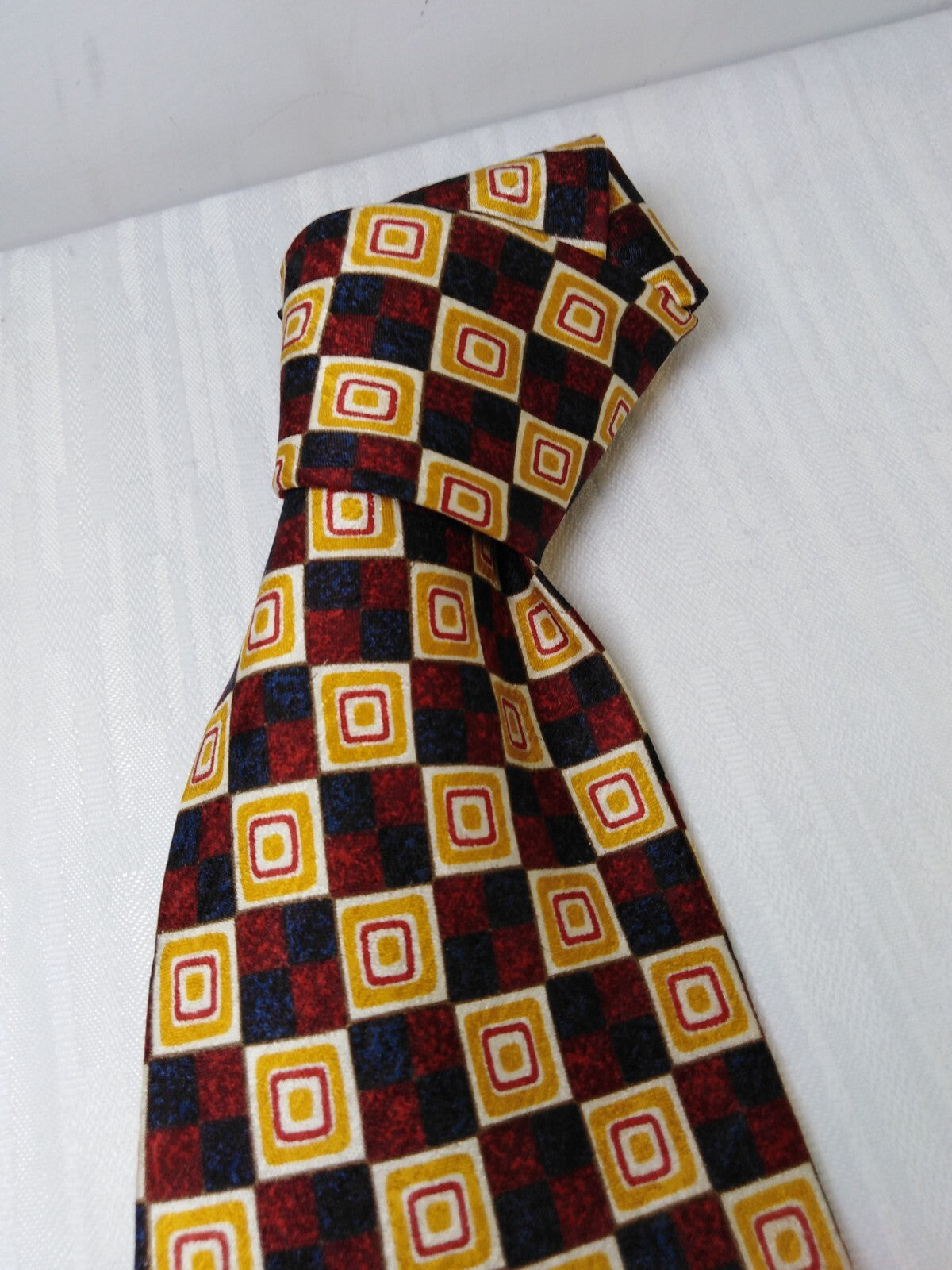 PACO RABANNE 100% SILK TIE SETA CRAVATTA NECKTIE MADE IN ITALY CLASSIC
