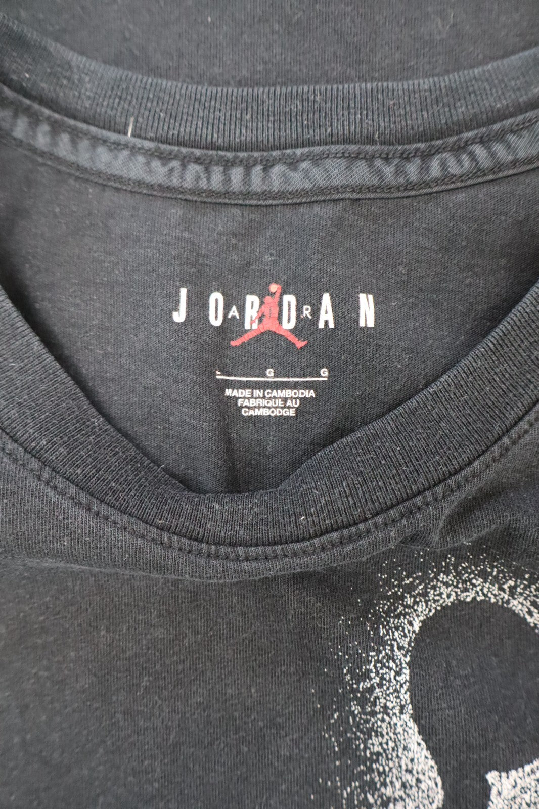 AIR JORDAN MAGLIA UOMO COTONE TG. L MAN COTTON T- SHIRT CASUAL VINTAGE