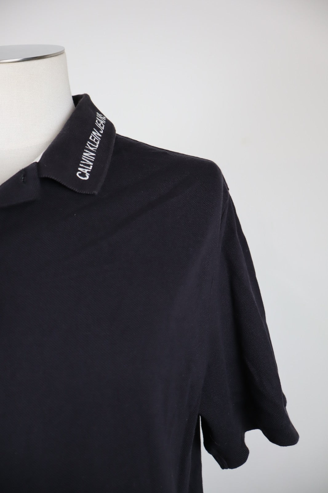 CALVIN KLEIN JEANS POLO UOMO MAN COTONE TG. XL T-SHIRT CASUAL VINTAGE COTONE