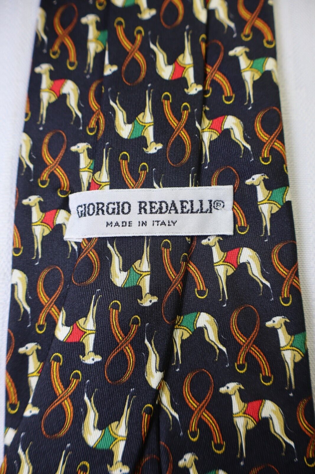 GIORGIO REDAELLI  100% SILK TIE SETA CRAVATTA NECKTIE MADE IN ITALY