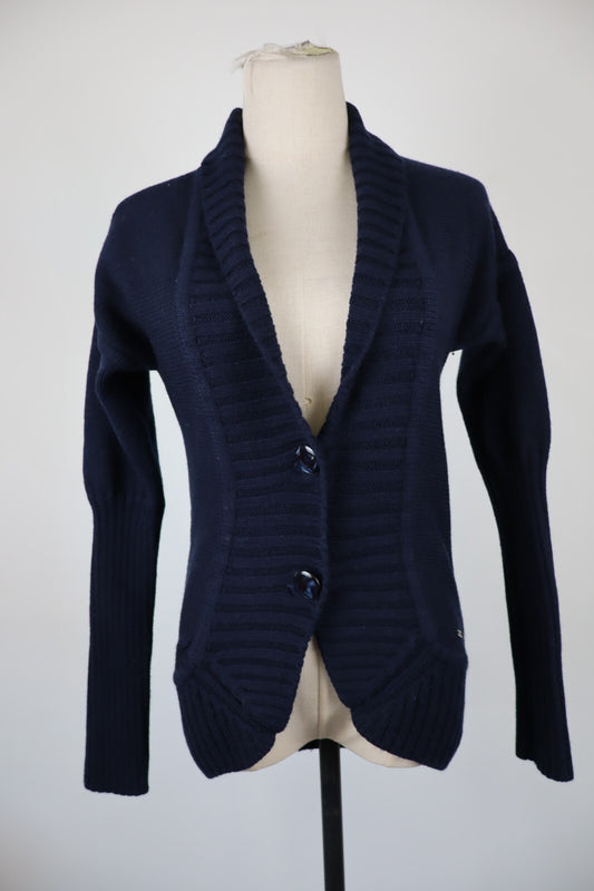 WOOLRICH  MAGLIONE CARDIGAN LANA DONNA Tg. XS WOMAN CASUAL WOOL SWEATER VINTAGE