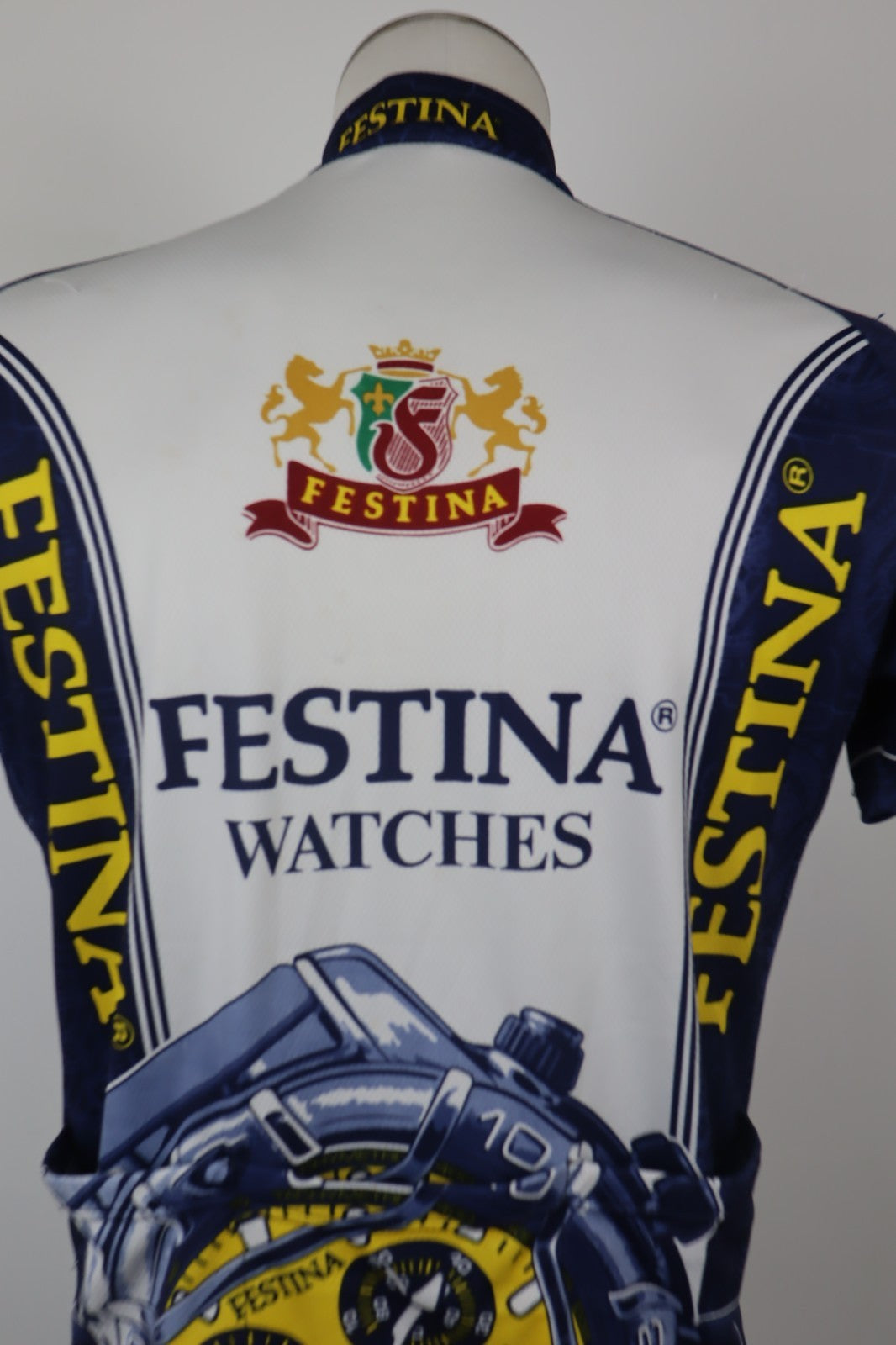 SIBILLE TEAM FESTINA MAGLIA CICLISMO UOMO TG. L  MAN T-SHIRT SPORT BIKE