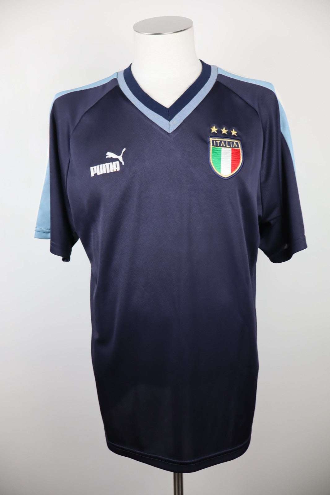 PUMA ITALIA MAGLIA CALCIO UOMO Tg M SOCCER JERSEY TRIKOT VINTAGE
