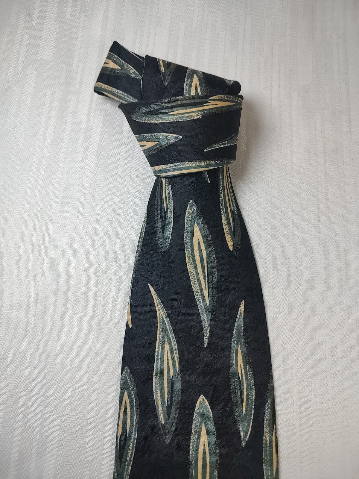 GALLIENI 100% SILK TIE SETA CRAVATTA NECKTIE MADE IN ITALY CLASSIC