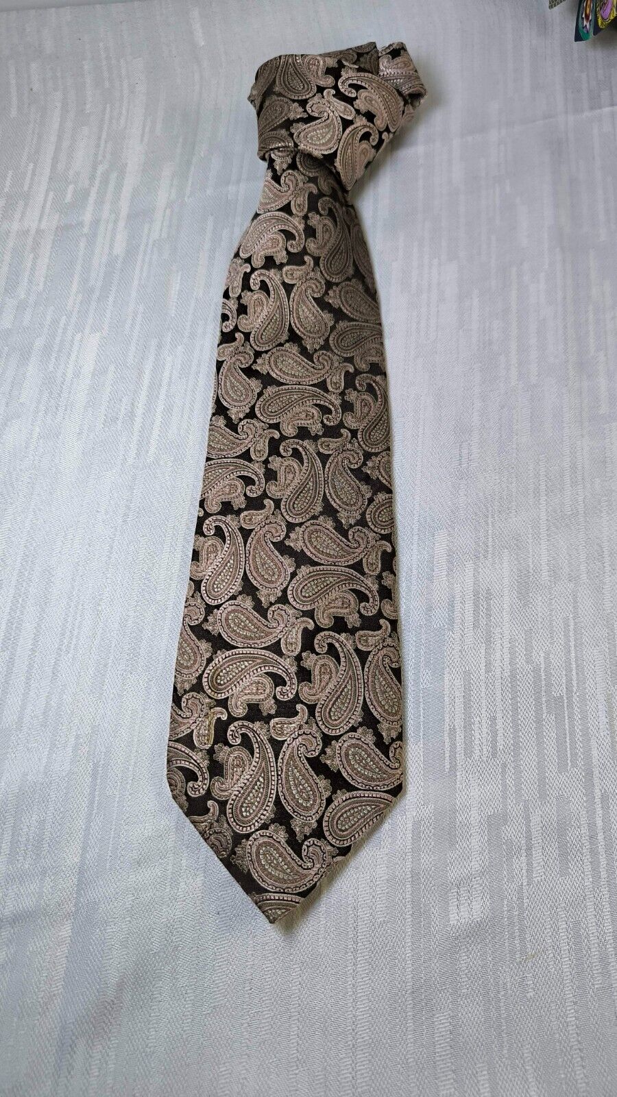 PIERRE CARDIN 100% SILK TIE SETA CRAVATTA NECKTIE MADE IN ITALY
