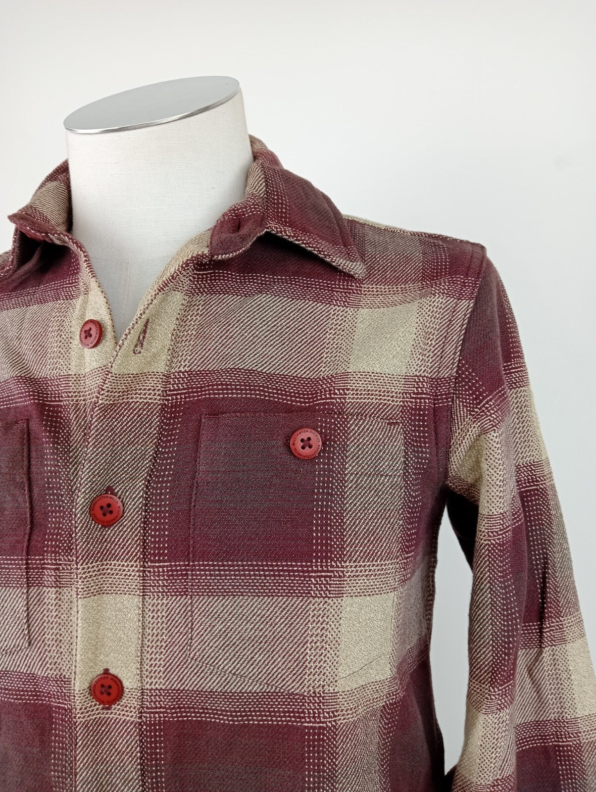 DICKIES CAMICIA UOMO COTONE COTTON TG. XS  MAN CASUAL VINTAGE SHIRT