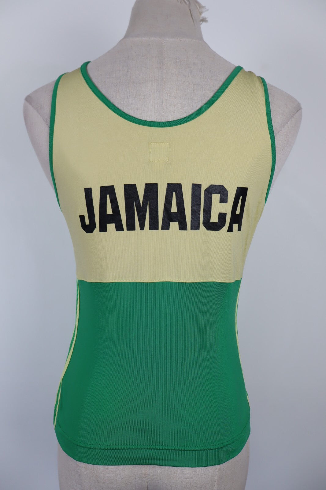 ADIDAS CANOTTA MAGLIA DONNA TG 42 JAMAICA WOMAN CASUAL VINTAGE T-SHIRT TOP