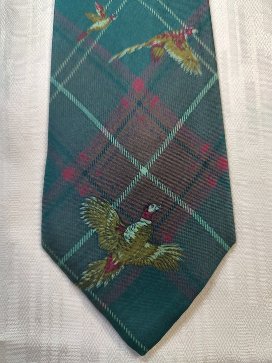 LES COPAINS 100% SILK TIE SETA CRAVATTA NECKTIE MADE IN ITALY CLASSIC