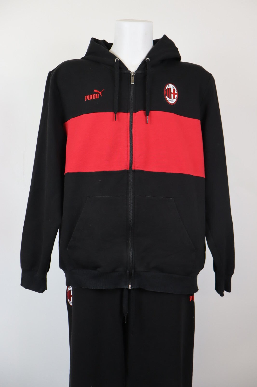 PUMA MILAN ITALIA TUTA COMPLETA CALCIO UOMO Tg XXL TRACKSUIT SPORT