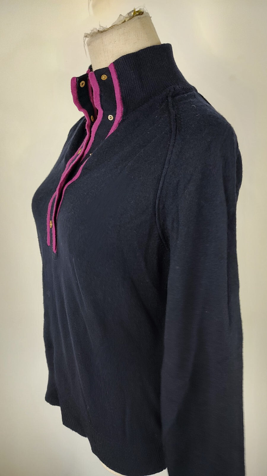 HENRY COTTON'S MAGLIONE LANA DONNA TG 48 WOMAN CASUAL SWEATER ITALY